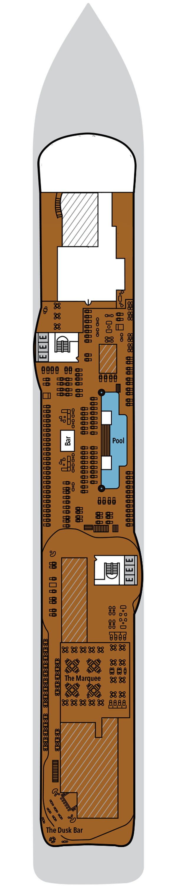 Silver Nova - Silversea - Deck 10 (Deck 9)