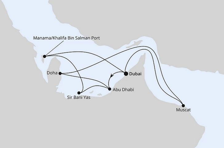 Impression zu AIDA ALL IN Winter 2026/27 - AIDAprima - Große Orient-Reise