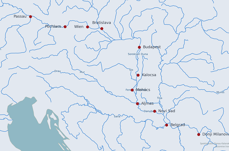 Impression zu nicko cruises Sommer 2026 - MS MAXIMA - Spektakuläre Donau Katarakte