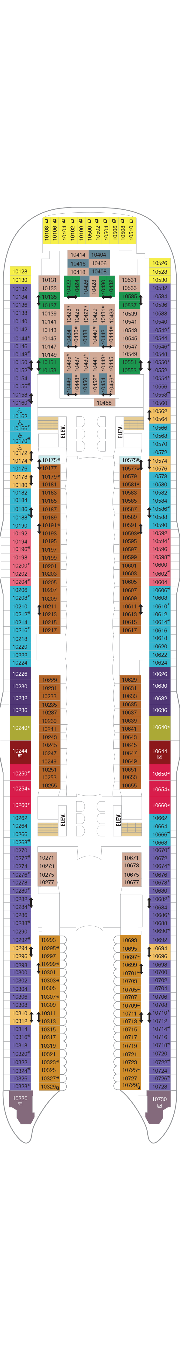 Harmony of the Seas - Royal Caribbean International - Deck 10