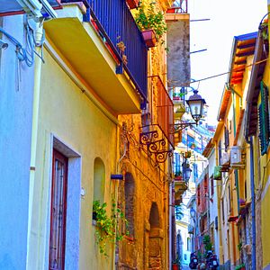 Capo Vaticano Kalabrien Italien