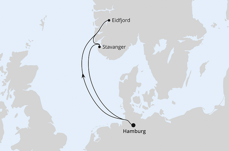 Impression zu Sommer 2027 - Kurzreise nach Norwegen ab Hamburg