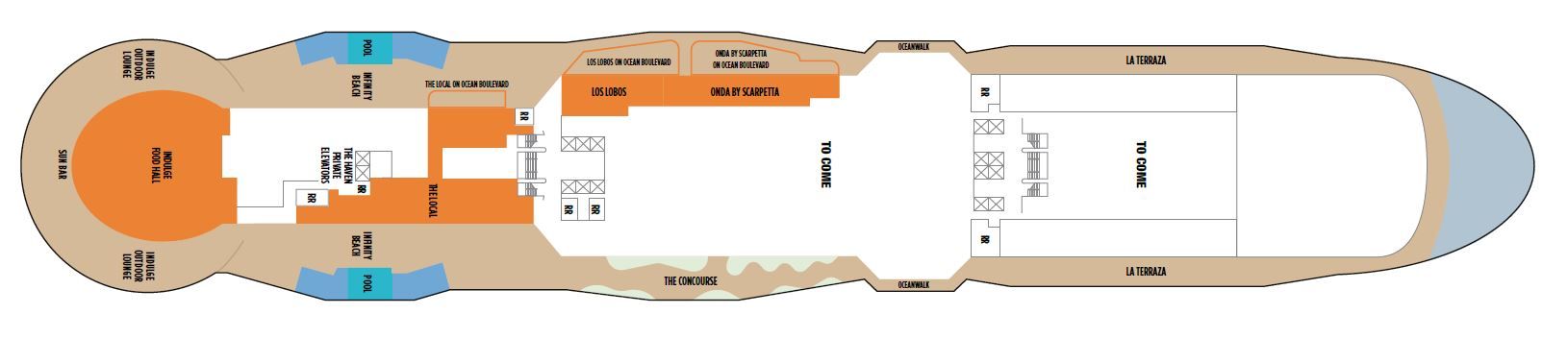 Norwegian Prima - Norwegian Cruise Line - DECK 8