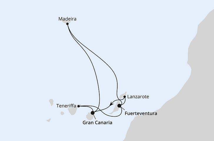 Impressionn zu AIDA Winter 2026/27 - Kanaren & Madeira