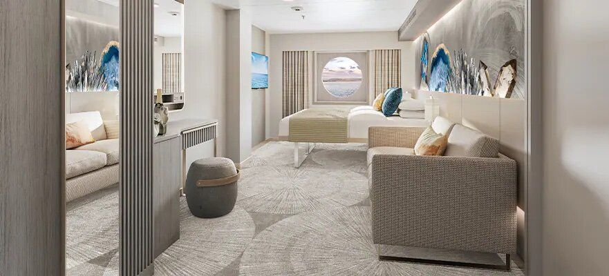 Norwegian Prima - Norwegian Cruise Line - Außenkabine mit rundem Fenster (OB)