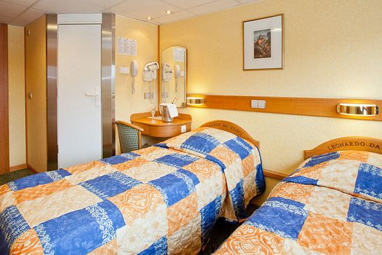 LEONARDO DA VINCI - Ohne Reederei - 2 Bett Kabine Oberdeck