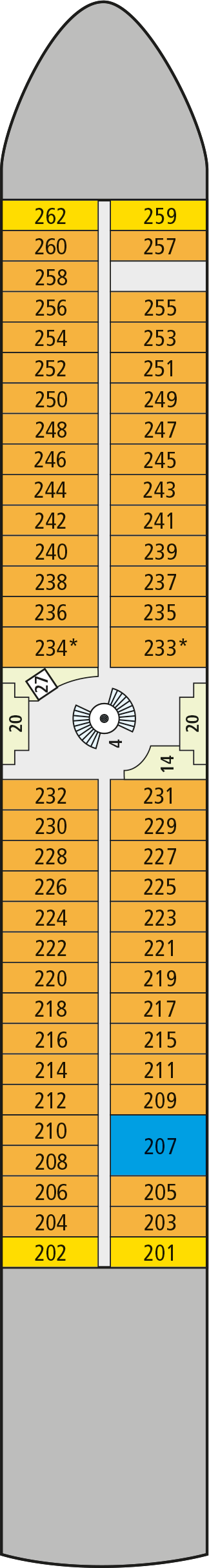 A-ROSA SENA - A-ROSA - Deck 2 (Deck 2)