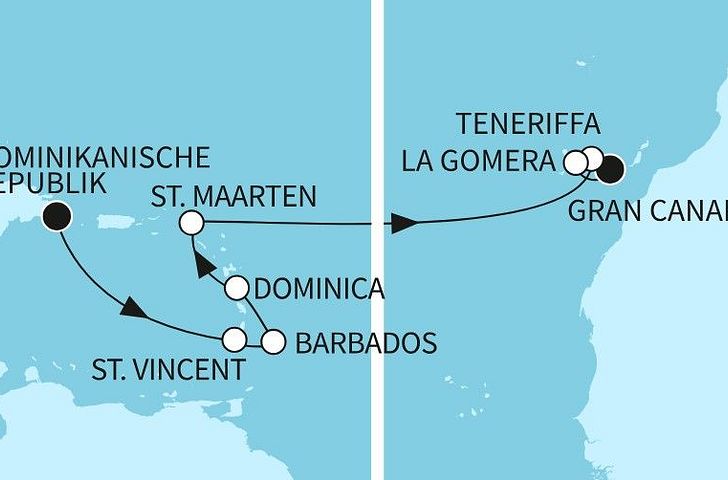 Impression zu Winter 2027/28 - Mein Schiff 4 - Von der Karibik auf die Kanaren