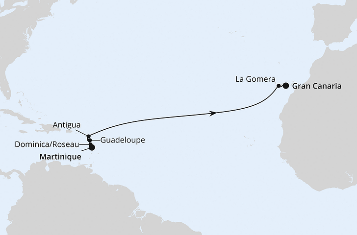 Impression zu AIDA Angebot der Woche - AIDAsol - Von Martinique nach Gran Canaria