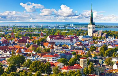 Blick über Tallinn
