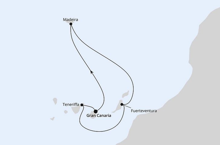 Impression zu AIDA Winter 2027/2028 - AIDAstella - Kanaren & Madeira