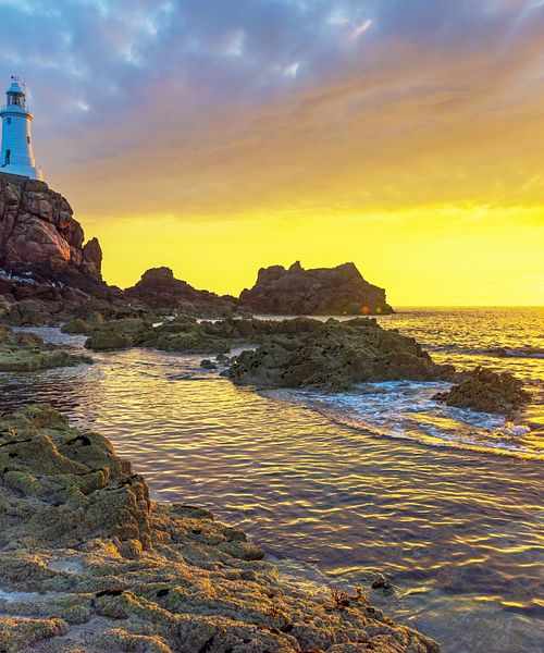 La Corbiére, Jersey, Leuchtturm