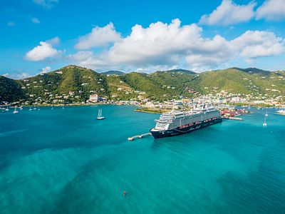Mein Schiff 1 vor Tortola