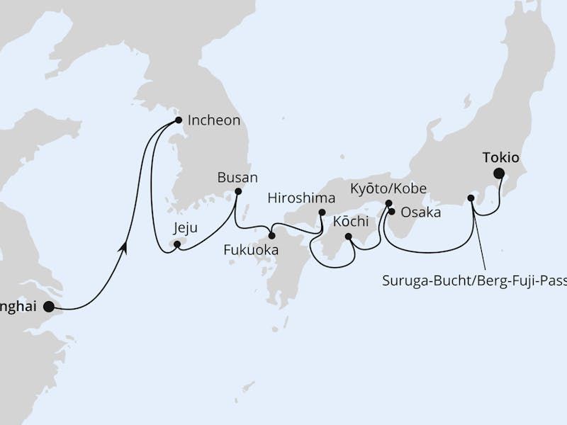 China, Südkorea & Japan 2
