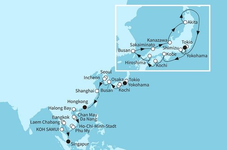 Impression zu Frühjahr 2027 - Mein Schiff 6 - Weltentdecker-Route Asien