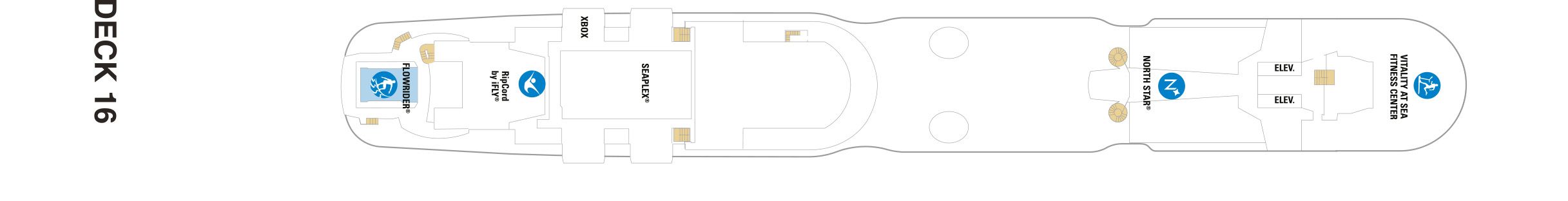 Anthem of the Seas Deck 16