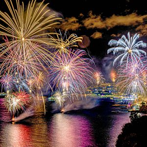 Feuerwerk Madeira Silvester