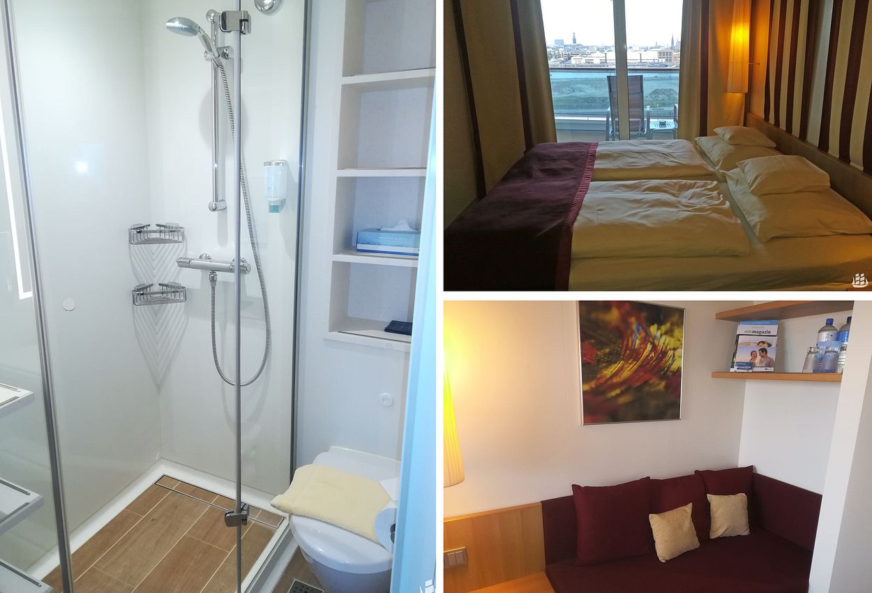 Impressionen Balkonkabine AIDAperla