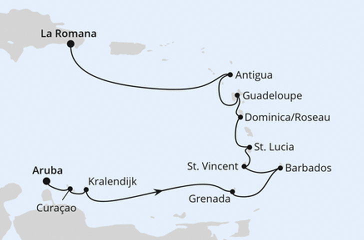 Impression zu AIDA Angebot der Woche - AIDAperla - Feiertagsreise Karibische Inseln ab Aruba