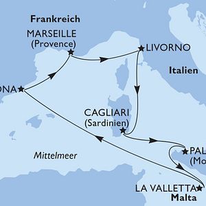 Sardinien Bucht Capo Testa