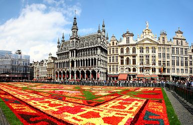 Der Blumenteppich in Brüssel