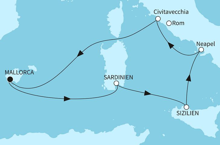 Impressionn zu Sommer 2025 - Mein Schiff Relax - La dolce vita