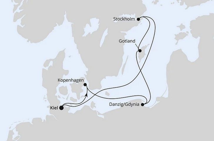 Impression zu Sommer 2026 - AIDAbella - Skandinavien ab Kiel