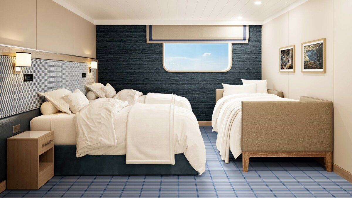 MS Santa Cruz II - Hurtigruten EXPEDITIONS - Explorer Familienkabine, Horizon Deck (FH)