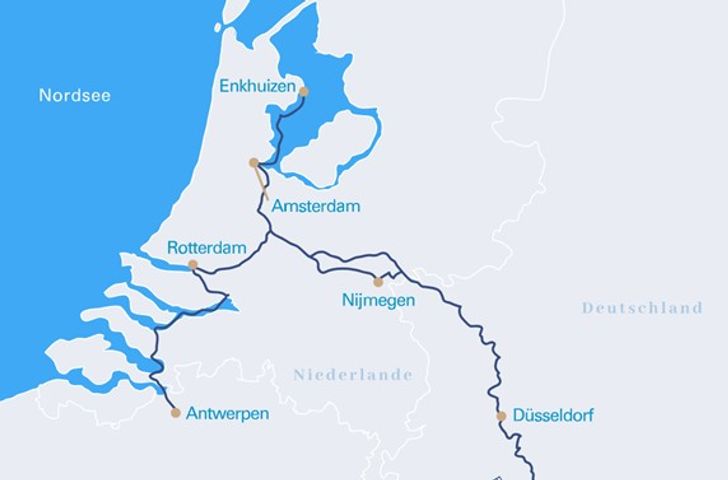 Impressionn zu VIVA Cruises - MS VIVA ONE - Niederlande & Flandern