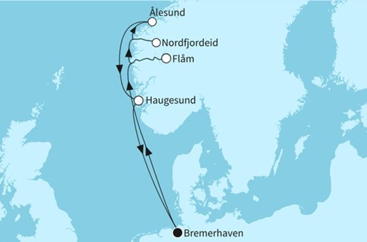 Impressionn zu Mein Schiff Wochenendangebot - Mein Schiff 2 - Sommerausklang in Norwegen
