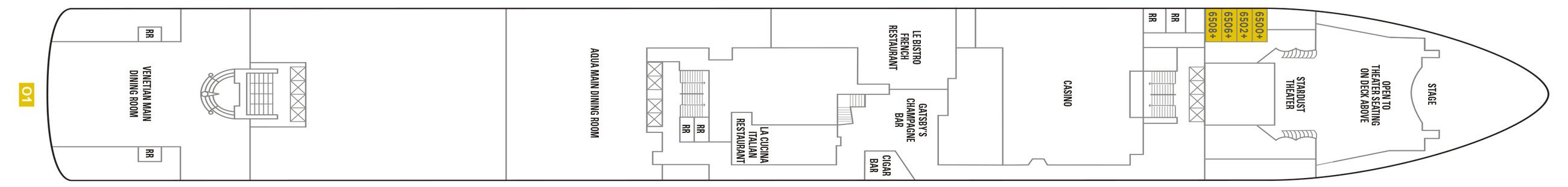 Norwegian Star - Norwegian Cruise Line - DECK 6