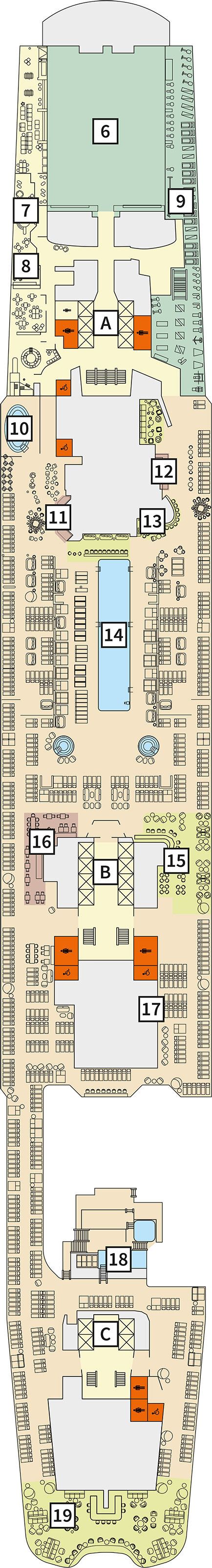 Mein Schiff Relax - TUI Cruises - Deck 17 (Deck 17)