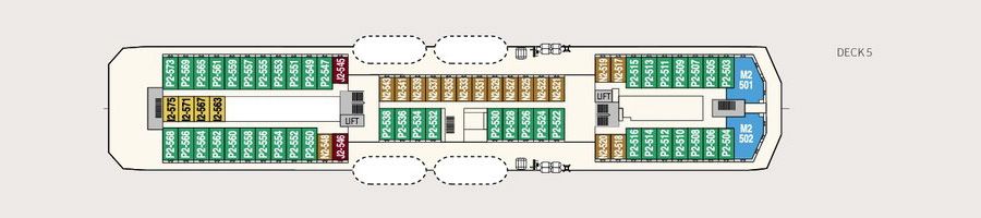RICHARD WITH - Ohne Reederei - DECK 5