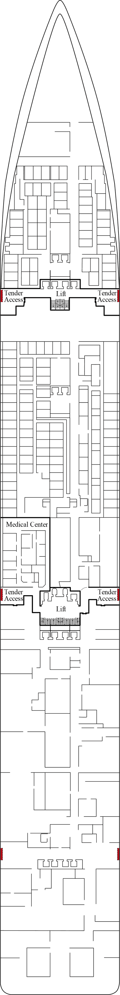 MSC Fantasia - MSC Cruises - Deck 4