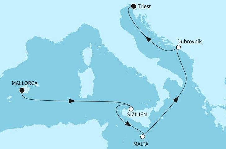 Impression zu Sommer 2026 - Mein Schiff 4 - Mittelmeerinseln und Perlen der Adria