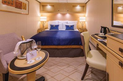 Queen Mary 2 - Cunard Line - Zweibett Innen, Mittschiffs, Deck 10, 11, 12 (IA)