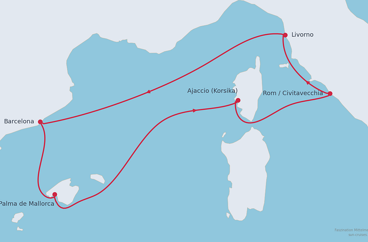 Impression zu Mein Schiff Wochenendangebot - Mein Schiff 2 - Faszination Mittelmeer