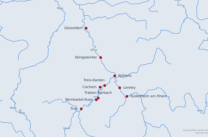 Impression zu Event- & Themenreisen - VIVA Cruises - Jazz-Kreuzfahrt auf der Mosel