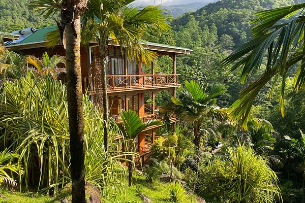 Haus im Wald der Hauptstadt Victoria 