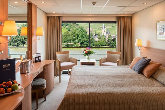 MS RHEIN SYMPHONIE - Nicko Cruises - 2 Bett Kabine, Oberdeck