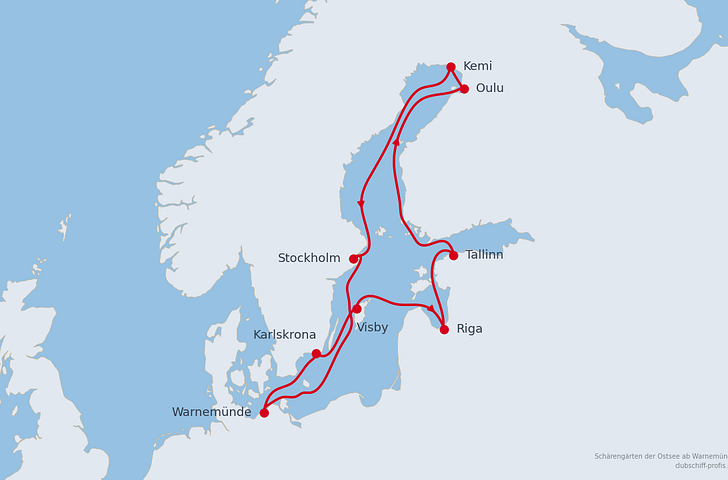 Impression zu AIDA Last Minute - AIDAmar - Schärengärten der Ostsee