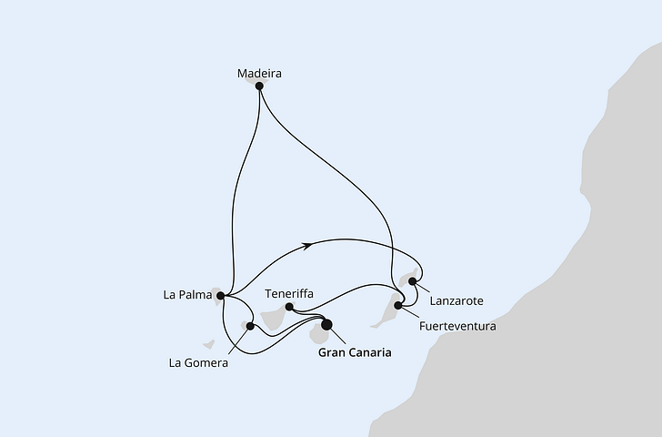 Impression zu AIDA Lange Reisen - Große Kanaren-Reise mit La Gomera & Madeira