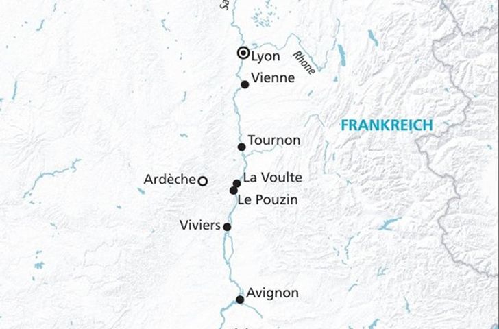 Impressionn zu Zauberhafte Rhône - Annabelle - Rhône und Saône hautnah