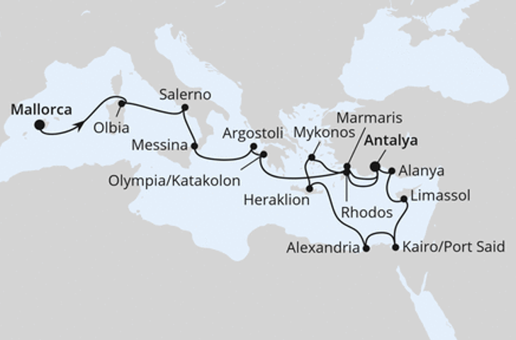 Impression zu Sommer 2028 - AIDAblu - Große Osterreise mit Griechenland & Ägypten