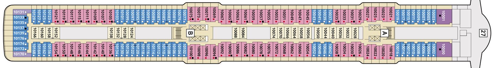 Mein Schiff 3 Mein Schiff 4 Deck 10