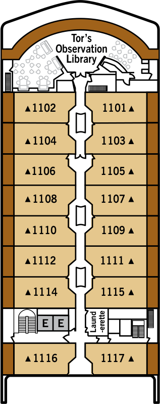 Silver Spirit - Silversea - Deck 11 (Deck 11)