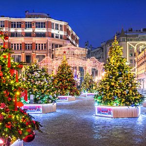 Weihnachten Lyon Frankreich