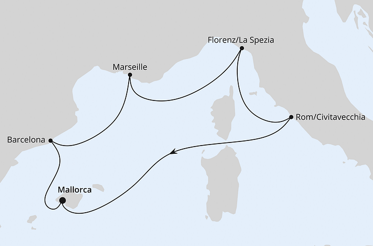 Impressionn zu AIDA Winter 2026/27 - Perlen am Mittelmeer