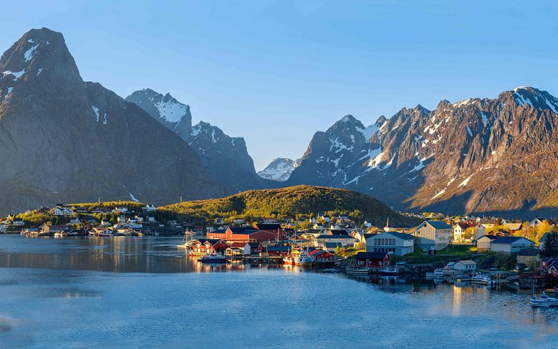norwegen mit lofoten