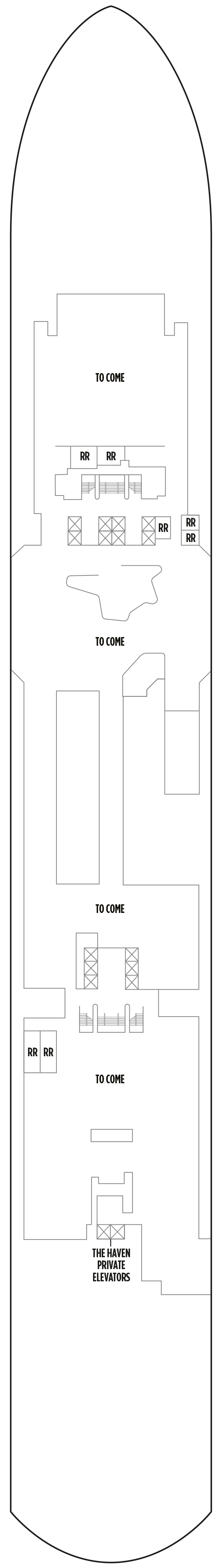 Norwegian Aqua - Norwegian Cruise Line - Deck 6 (Deck 6)